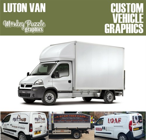 Luton van grafik kit - van,