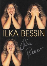 Ilka Bessin Autogramm Autogrammkarte Original Signiert Cindy Aus Marzahn TV RAR
