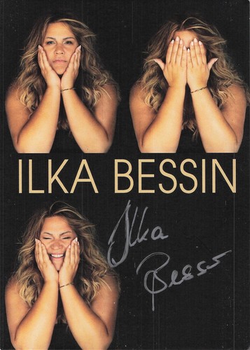 Ilka bessin autogramm - ilka,