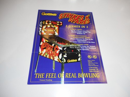 Flyer für gottlieb flipper - flyer,