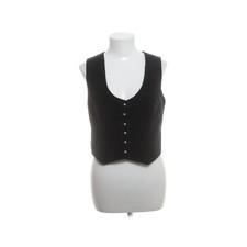 Tyroler Loden, Anzugweste, Größe: 44, Schwarz, Baumwolle, Einfarbig, Damen #HhY