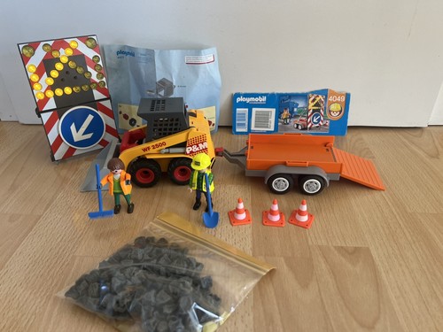 Playmobil baustelle anhänger - baustelle,
