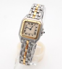 Cartier Panthere Lady Stahl/Gold 22mm  1-reih. Gold