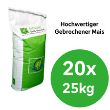 Gebrochener Mais, 20 x 25 kg Sack, Einzelfuttermittel, Hühnerfutter, Futtermais