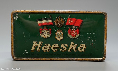 Alte blechdose haeska 100 - alte,