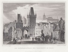 Tschechien Prag Karlsbrücke