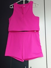 Damen Set Strand Sport Top+Hose Shorts Gr.M/L Fuchsia Rose Sportmarke 4F Neu!