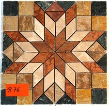Naturstein Rosone Antik Marmor