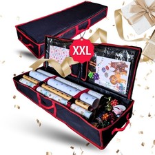 Geschenkpapier Aufbewahrungstasche 90 cm schwarz, Aufbewahrungsbox staubdicht