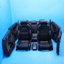 Audi A6 4F C6 Avant Lederausstattung Sportsitze Manuell SCHWARZ Original OM