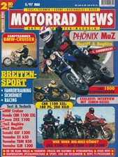 ? MOTORRAD NEWS #5/1997 Mai - Kawa ZRX1100, Suzuki GSF1200, Yamaha XJR1200, MuZ