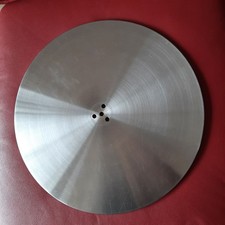 EDELSTAHL Fußplatte Standfuss ca. 8,2 kg  rund Durchmesser ca. 42 cm Bodenplatte