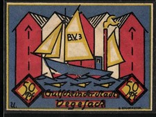 Notgeld vegesack 1921 50 pf - vegesack,, 1921,