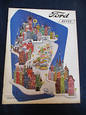 Ford Revue 12 Dez 1952 Weltkugel Taunus Nutzfahrzeuge  Zeitschrift Prospekt 277