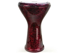 Orientalische Profi Darbuka dümbek Trommel Aluguß mit Ersatzfell und Tasche 