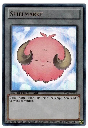 Karte spielmarke - yu-gi-oh!,