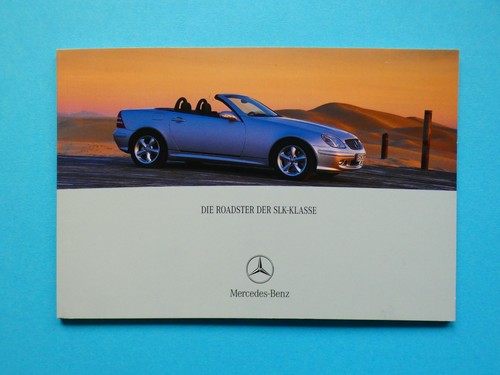 Prospekt mercedes r170 slk - -,