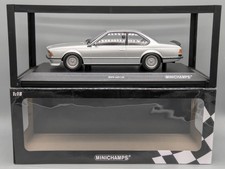 Modellautos 1:18 Minichamps BMW 635 csi 1982 Silber Silver mit OVP