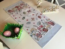 Tischläufer Ostern Gobelin  Osterdecke Tischdecke Osterdeko 42x99cm