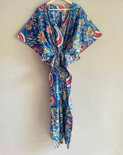 Indischer blumen kimono kaftan - indischer,