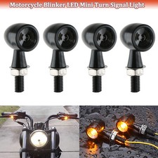 4x 12V LED Motorrad Blinker E-Geprüft Blinkleuchte Mini Universal Licht Roller