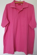 Tony Brown, Poloshirt mit Tasche Damen, Basic, Kurzarm, Pink, Gr.: M UVP 30€