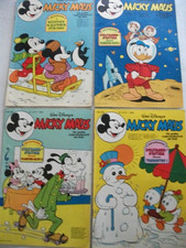 Micky Maus, Comics, Jahrgang 1980, 46 Hefte, guter Zustand