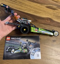 ❌LEGO 42103 TECHNIC Dragster Rennauto MIT Anleitung OHNE OVP und OHNE Ampel