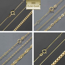 Kette Gold 333 gestempelt 38