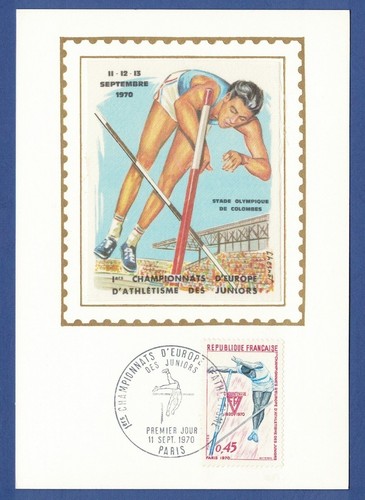 Frankreich 1970 maximumkarte - frankreich, 1970,