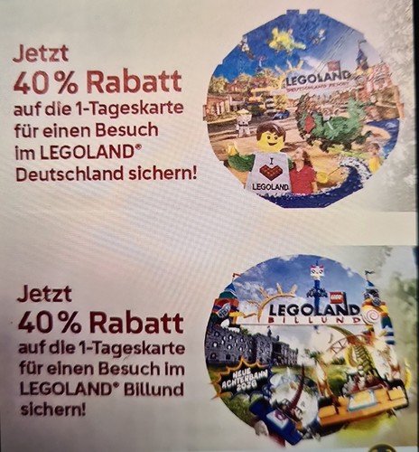 Legoland 40 rabatt - ❌, ❌40%