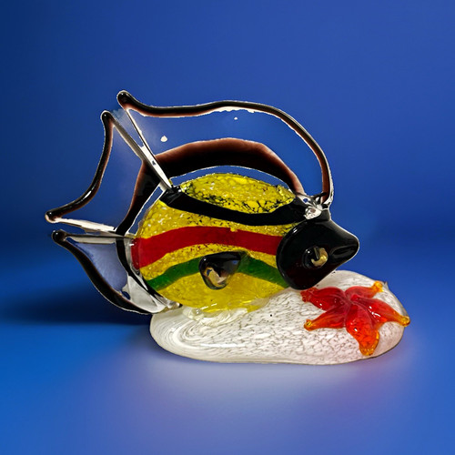 Kunstglas fisch figur - figur, aus