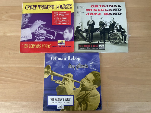 Original jazz vinyl - x, 10"