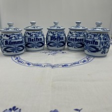Porzellan Gewürzdosen Kümmel