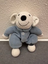 Maus Schnuffeltuch Schmusetier Kuscheltier Rassel Sterntaler Vintage Frottee