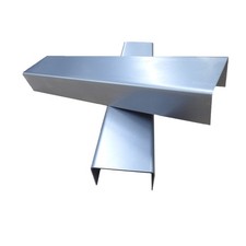 U-Profil U Stahl Stärke 0,5mm 0,75mm 1mm 1,5mm 2mm Profil Leiste Kantenschutz