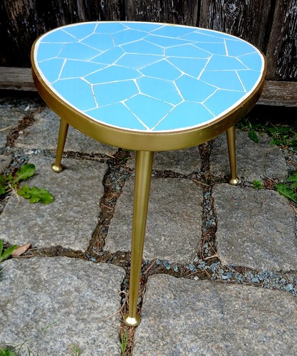 Ddr blumentisch tisch mosaik - blumentisch,