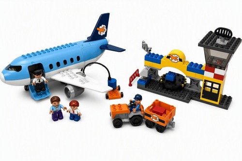 Lego duplo 5595 flughafen set - duplo,