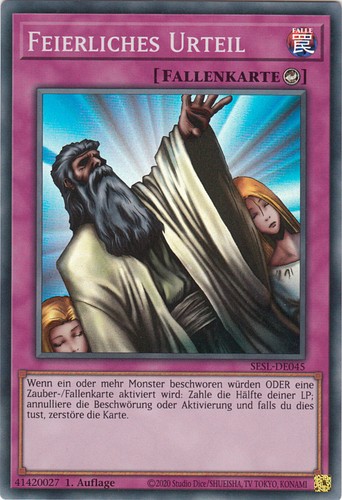 Feierliches urteil - yu-gi-oh,,