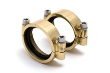 O-Ring Manifold Vergaser Klemme Messing für Harley-Davidson 55-78 XL & Big Twin