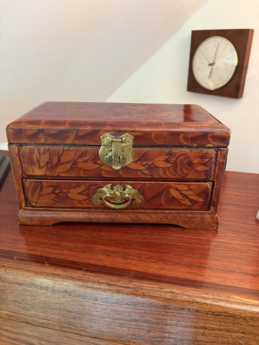 Vintage schmuckschatulle mit - vintage,