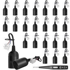 E27 Lampenfassung Set