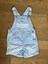 Oshkosh Latzhose kurz Gr. 5 circa 110 / 116 Jeans Mädchen Sommer Short