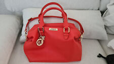 Versace Collection Handtasche, Rot Leder, Neuwertig !