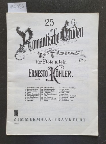 Romantische etüden für - 25,