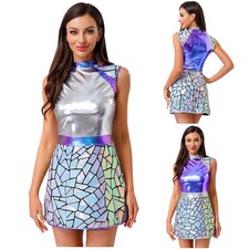 DE Damen Alien Space Kostüm