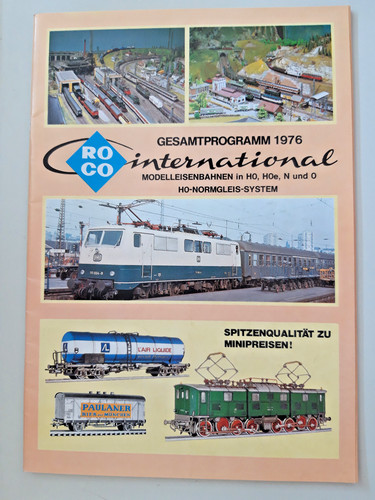 Roco katalog 1976 - roco,