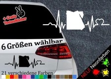 Herzschlag Ägypten Aufkleber