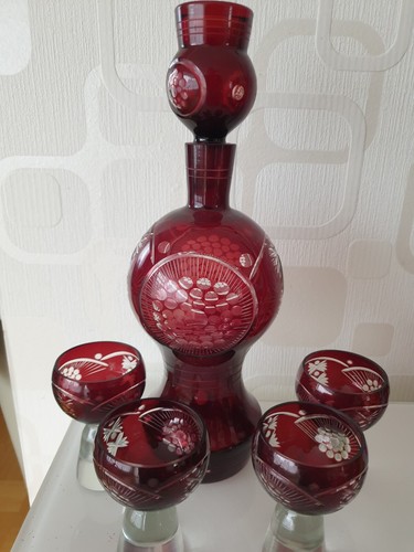 Art deco bleikristallglas - art,