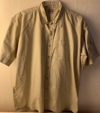 Herren Kurzarm Hemd Gr.2XL KU=44 Beige Outdoor discovery